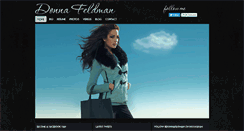 Desktop Screenshot of donnafeldman.net